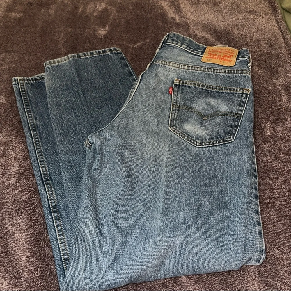 Levi Strauss & Co. Blue Denim Jeans 36X‎ 34